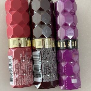 Milani Lipstick Trio - Scarlet, Chocolate, Plum